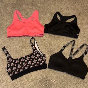 Sports bra bundle (4) (size s)